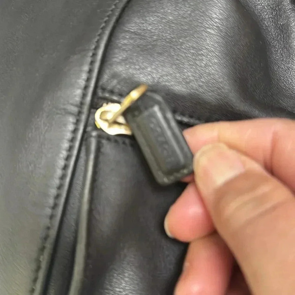 Coach Black Backpack Bag “Rare” - Picture 5 of 10